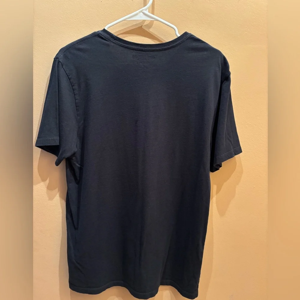 True Religion Short sleeve t-shirt featuring a tonal Buddha Logo graphic Size M
